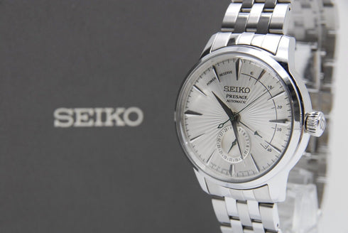 【 BOXED N MINT+ 】 Seiko Presage SARY079 Silver Dial AT Men's Watch from JAPAN